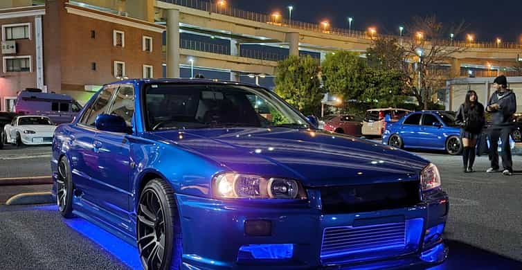 Daikoku & Tokyo Private JDM Night Tour in 700HP R34 GT-R | GetYourGuide