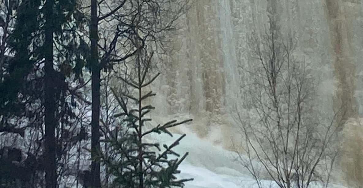 Korem Water Fall Korouoma: Frozen Waterfall Hiking Tour | GetYourGuide