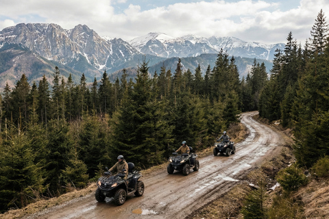 Krakow: Zakopane Quads, Bonfire Dining & Hot Springs Escape Zakopane Quads, Bonfire & Hot Springs — With Hotel Pickup