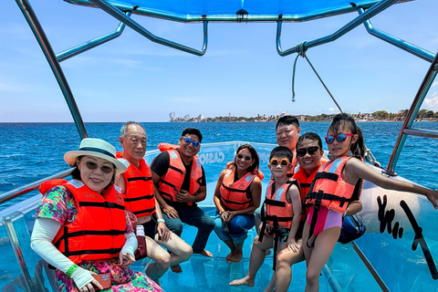 Cozumeltastic: Clear Boat Sightseeing Tour in Cozumel Cozumeltastic: Transparent Boat Tour in Cozumel