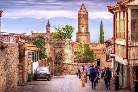 Tbilisi: Kazbegi, Kakheti, and Walking Tour with Wine