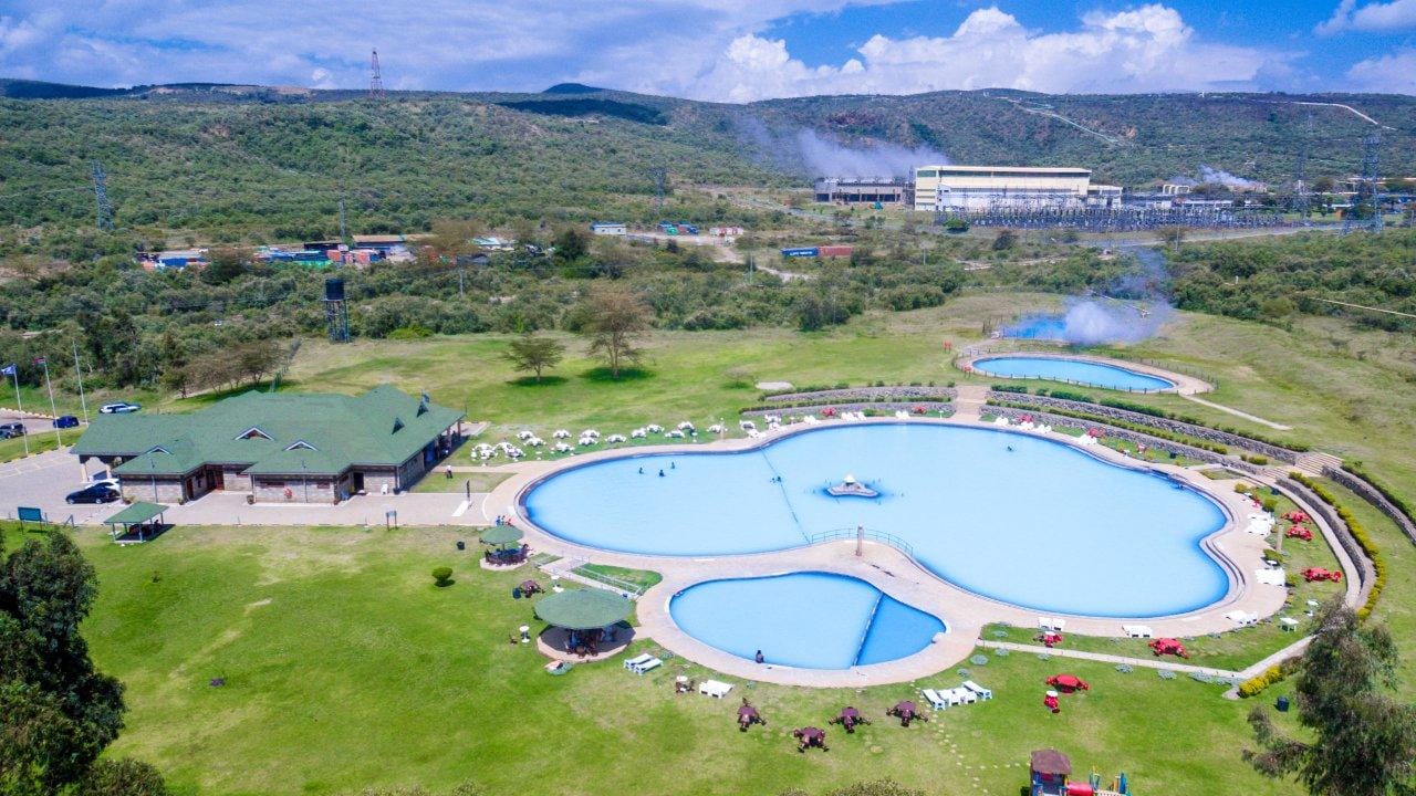 Geothermie (HOT SPA) aus Nairobi