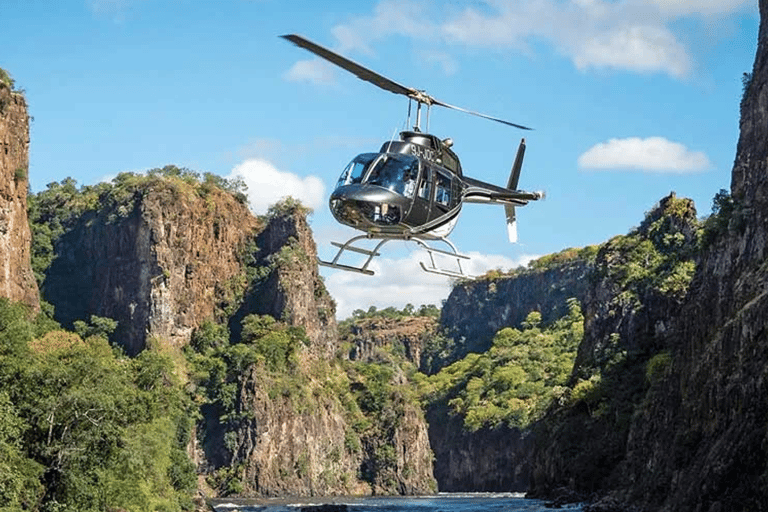 Victoria Falls: Helicopter Flight with Video & Certificate
