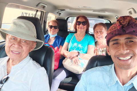 Kintamani : Transfert aéroport privé de/vers la région de KintamaniTransfert aéroport privé vers la région de Kintamani