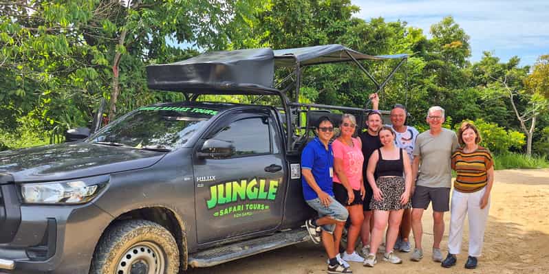 Koh Samui: Jungle Safari Tour Off-Road with Lunch and Guide