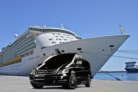 Rome to Civitavecchia: Private Transfer from hotel to ship
