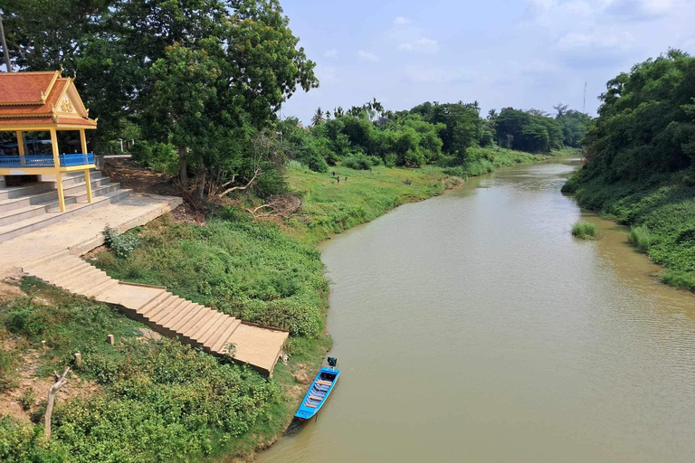 Battambang: Sangker River Boat Tour to Cheu Teal Village