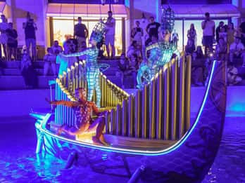 Da Antalya, Kemer, Side, Alanya: Spettacolo notturno Land of Legends