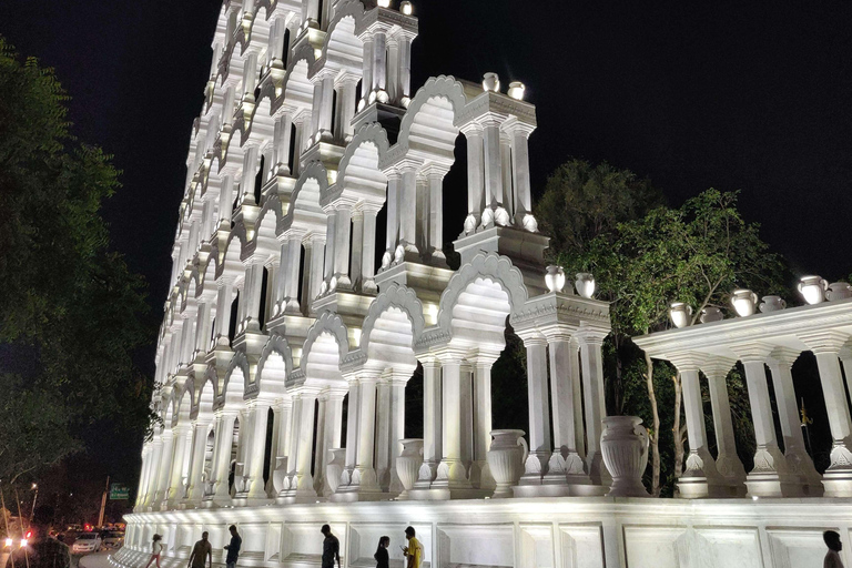 Jaipur: City Night Tour with Patrika Gate & Masala Chowk Tea Night Tour by Car