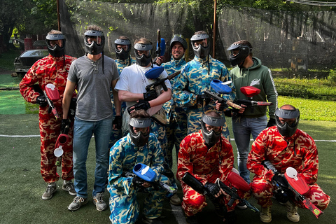 Aventura de paintball: Guia especializado e traslados incluídos!