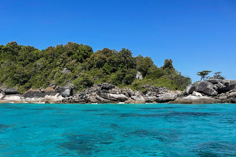 Phuket/Khaolak:Excursión de un día a las Islas Similan con buceo de superficie