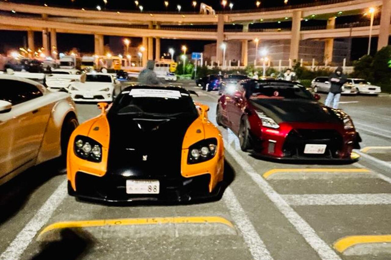 Tokyo: DAIKOKU Fast & Furious Car Meet Experience JDMCarClub Fast & Furious Daikoku Car Meet Experience on a spacious VAN
