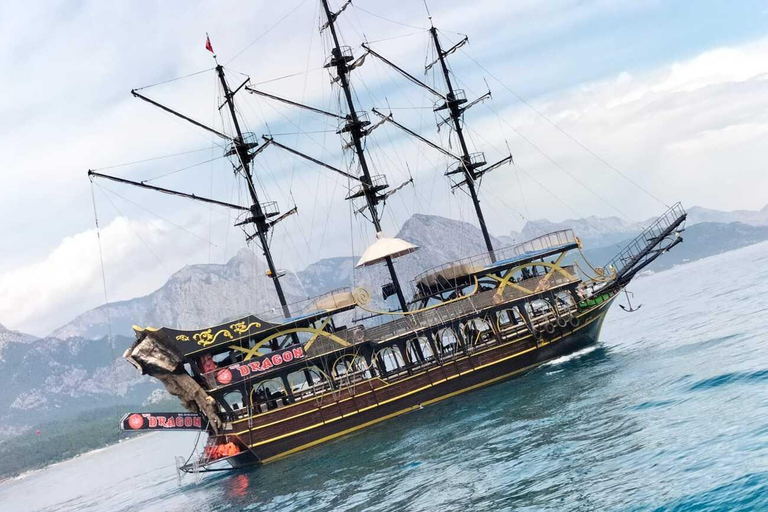 Marmaris: Pirate Boat Trip with Animation & Foam Party Pirate Boat Trip with Soft Drinks (No Transfer)