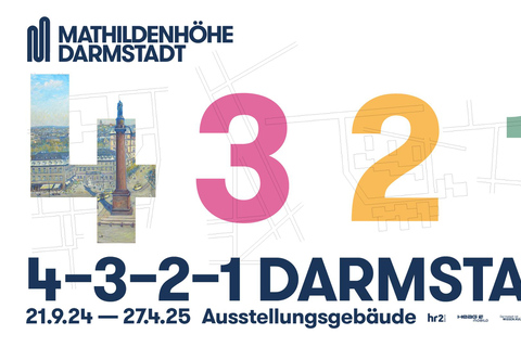 4–3–2–1 Darmstadt: Führung durch das Ausstellungsgebäude, Mathildenhöhe