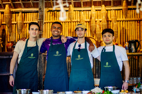 Hoi An: Cooking Class, Market Tour, Fishing & Basket Boating Private Culinary Journey