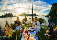 Ha Long Bay Luxury Day Cruise mit kleinem Gruppenbuffet Mittagessen - Housity