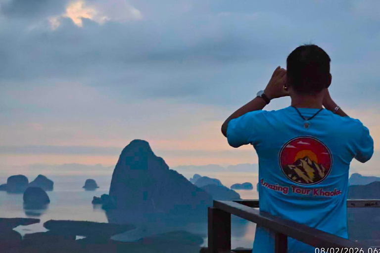 Khao Lak : Samet Nang Chi Viewpoint &Big Waterfall(Half-day)