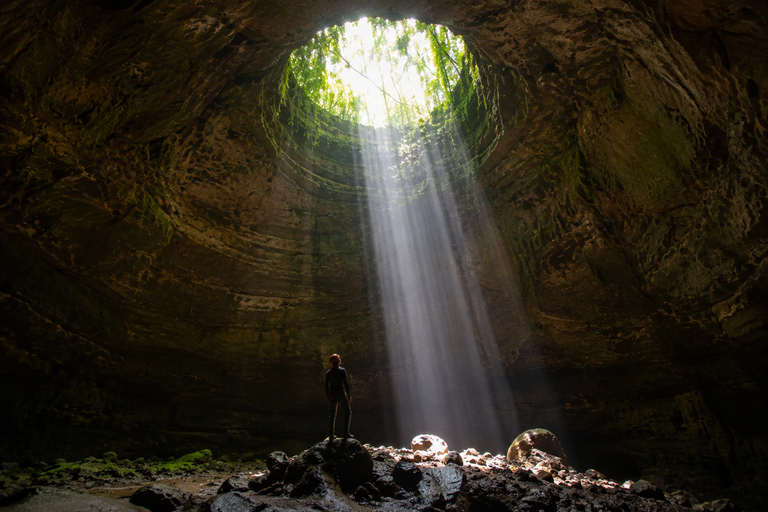 Yogyakarta: Jomblang & Pindul Caves Tour with Sunset Beach Jomblang & Pindul Caves sharing Tour ticket exclude