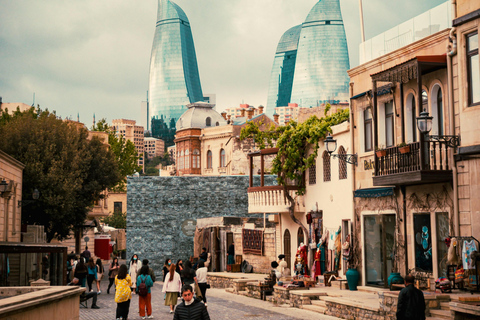 巴库：城市游览，包含老城区、火焰塔和缆车巴库：城市观光游，包含老城区、火焰塔和缆车