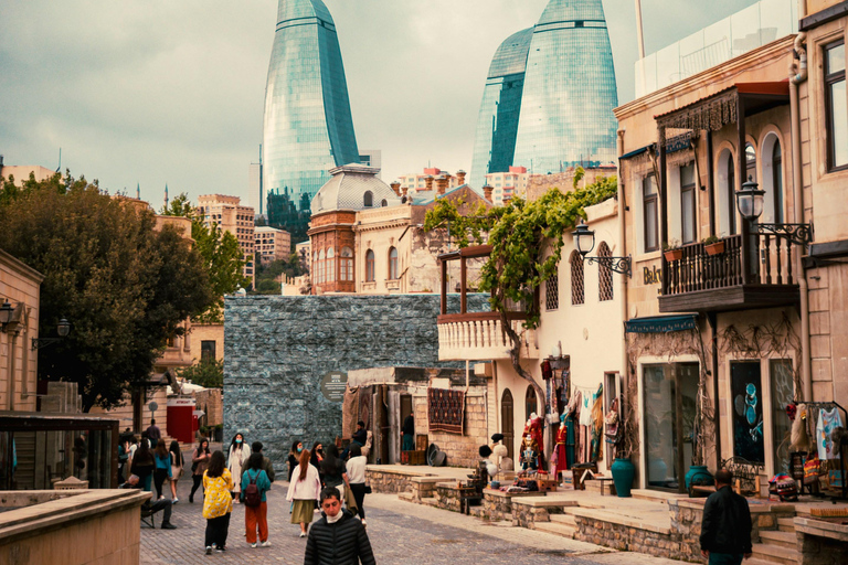 巴库：城市游览，包含老城区、火焰塔和缆车巴库：城市观光游，包含老城区、火焰塔和缆车