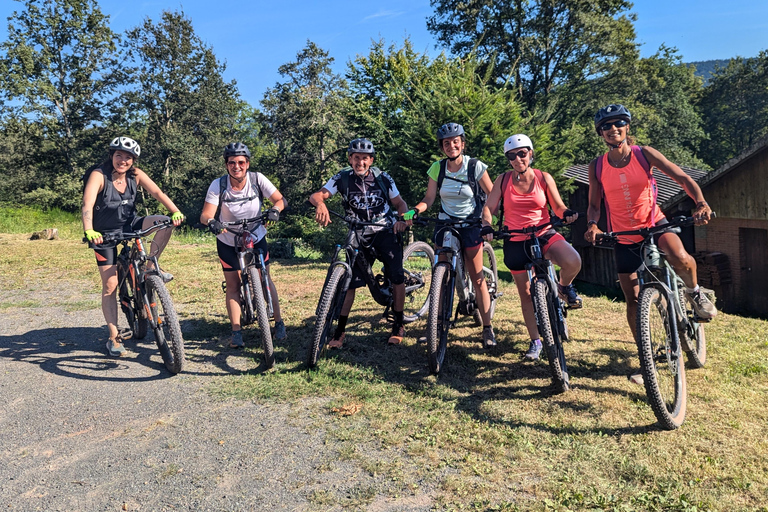 Vosges: Three-day eMTB trek Vosges: a three-day trek on an electric mountain bike