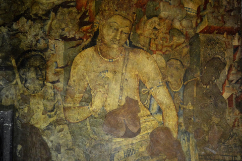 Eine Tagestour zu Ajanta &amp; Ellora von Aurangabad aus mit Führung