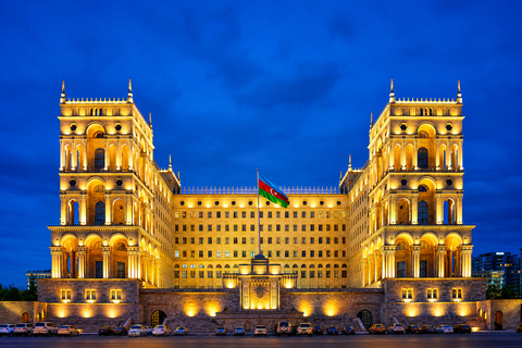 Baku: Evening City Tour with Lights & Panoramic Views