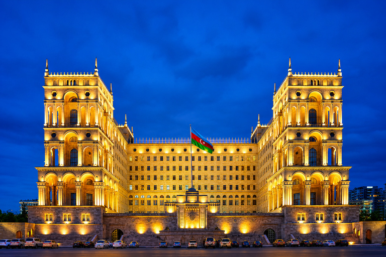 Baku: Evening City Tour with Lights & Panoramic Views