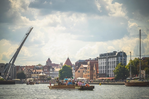 Gdansk: City Cruise on Historical Polish Boat Tour in English