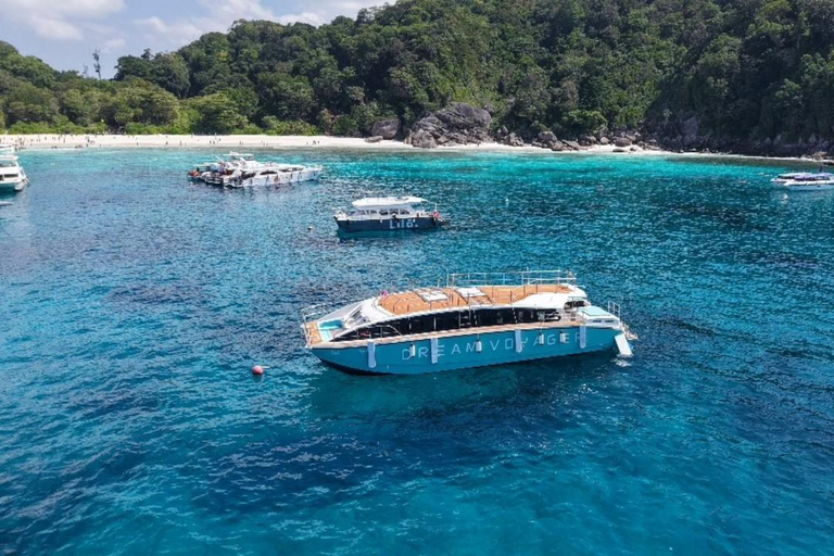 Phuket/Khao lak: Similan Islands Speed Catamaran Day Trip Speed catamaran Trip withPickup(Excludes National Park Fee)