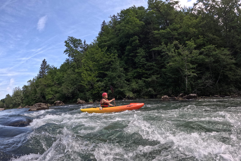 Bled: Sava River Kayaking Adventure with Transfer & Photos
