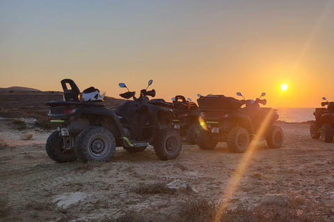 From Malta: Blue Lagoon and Gozo Tour w/Quads and DinnerShared Quad