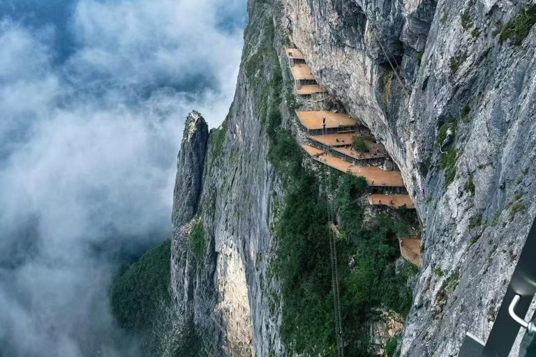 Zhangjiajie: Seven Star Mountain Skywalk & Photo Ticket