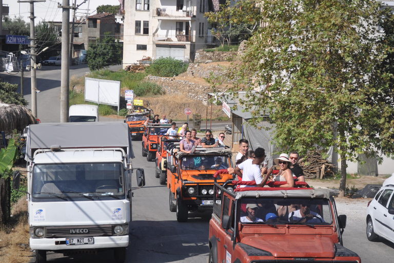 Marmaris: Jeep Safari Adventure with Waterfall & BBQ Lunch Marmaris: Jeep Safari and Village Tour with Lunch