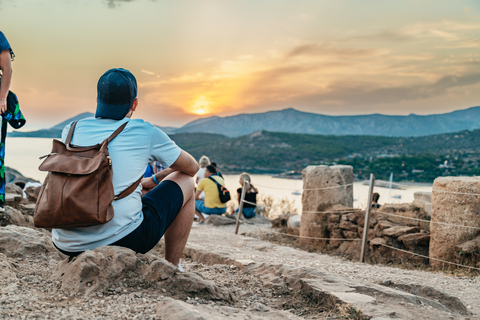 From Athens: Cape Sounion & Temple of Poseidon Sunset Tour Cape Sounion: Sunset Tour from Athens - Private