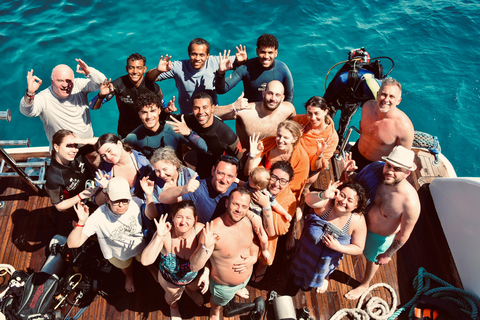 Sharm el-Sheikh: Ras Mohammed & White Island Dive & Snorkel Option 2: Certified Divers - Including Equipment