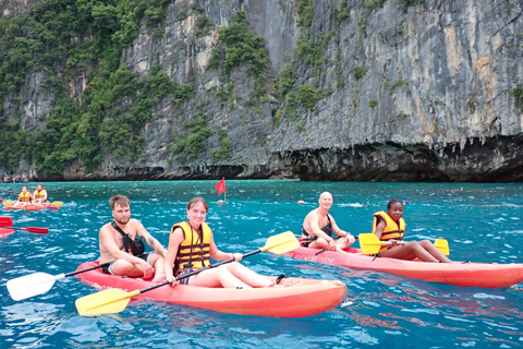 Koh Phi Phi : Pirat båttur med snorkling och kajakpaddling