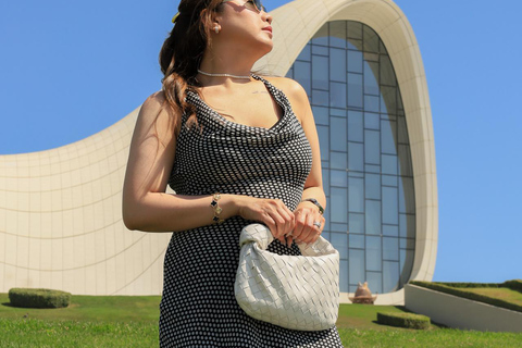 Baku: Heydar Aliyev Center Photoshoot (Flying Dress Option)