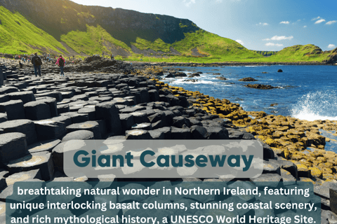 Dublino: Tour privato di lusso a Belfast e Giant&#039;s Causeway