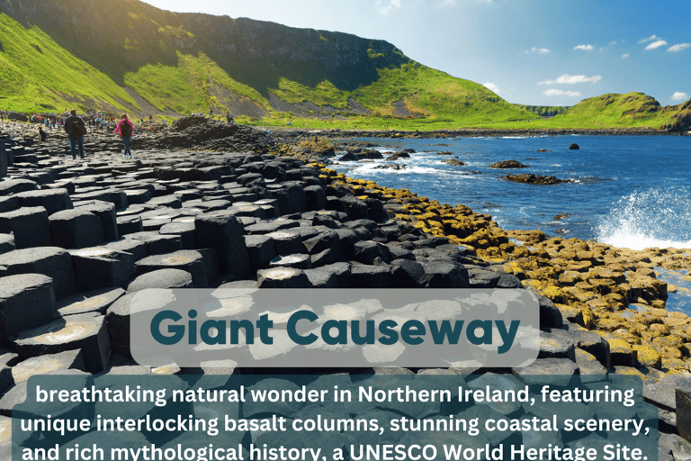 Dublin: Private Luxury Tour to Belfast and Giant's Causeway