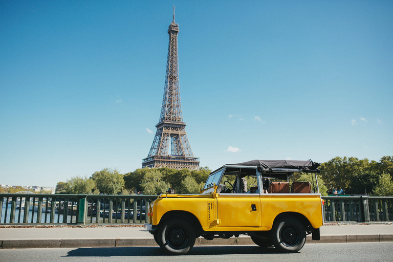 Paris : Visite privée en Land Rover d'époque