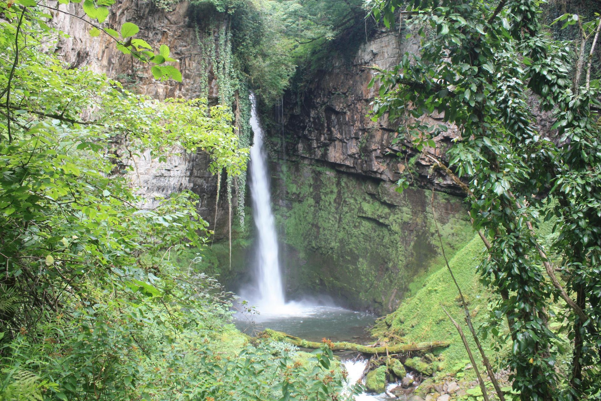 Ab Kutaissi: Wanderung zum Khani-Wasserfall, Weinprobe und Abendessen