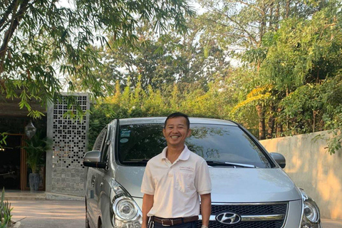 Transfert de Phnom Penh à Battambang - Chauffeur anglophonePhnom Penh : Transfert privé en taxi vers Battambang