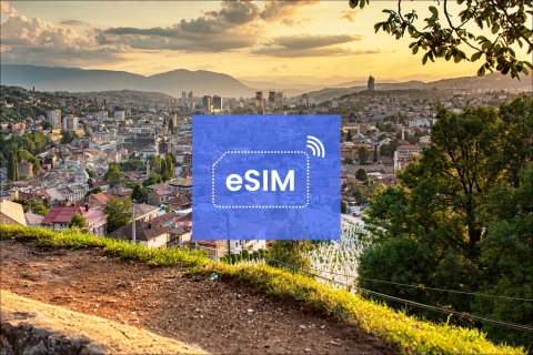 Sarajevo: Bosnia eSIM Roaming Plan de Datos Móviles5 GB/ 30 Días: Sólo Bosnia
