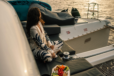 Premium Sunset Cruise Rethymno Golden Hour, Open Bar & Tapas