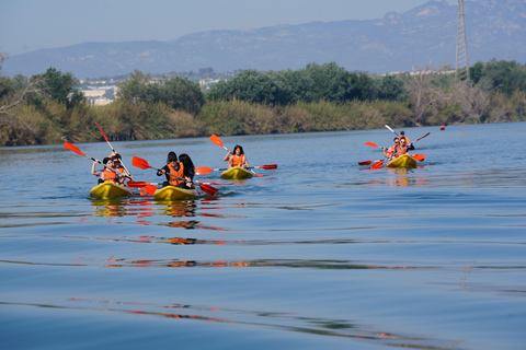 Tarragona (Ebro Delta): Kayak route around the Isla de Gracia Tarragona (Ebro Delta): Kayak route around Gracia Island