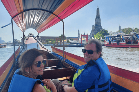 Grand Palace, Temples, Canal Private Tour [Optional Luxury] Private tour in English with Standard Vehicle