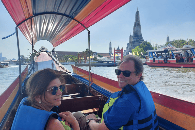 Grand Palace, Temples, Canal Private Tour [Optional Luxury] Private tour in English with Standard Vehicle