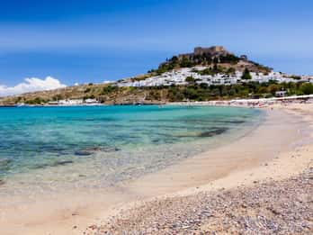 Rhodos: Båttur till Lindos med badstopp