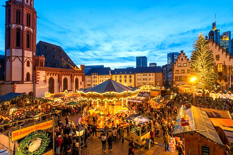 Frankfurt: Kerstrondleiding door de oude binnenstad (in het Duits)